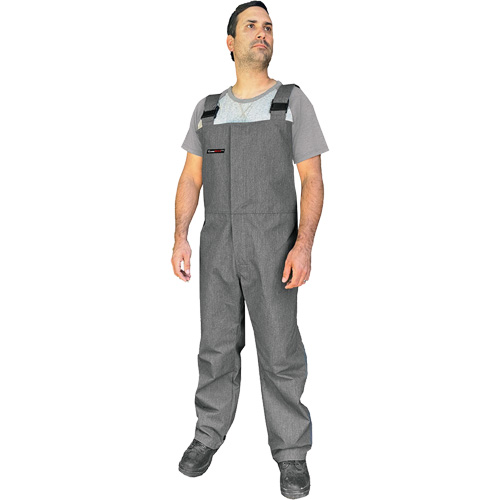 CoreMAX FR Bib Overall, Medium, Grey NRZ Safety Inc.