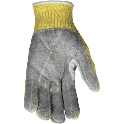 CutPro&reg; Cut Resistant Work Gloves with Split Leather Palm, Size Small, 7 Gauge, Kevlar&reg; Shell, ASTM ANSI Level A3 NRZ Safety Inc.
