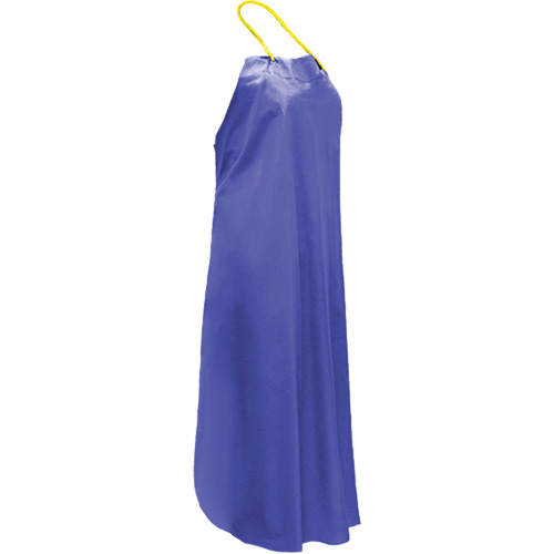 CoverMe Apron, PVC/Vinyl, 45" L x 35" W, Blue NRZ Safety Inc.