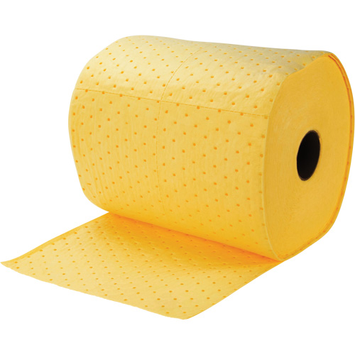 Bonded Sorbent Rolls, Mediumweight, 150' L x 15" W, 8 gal. Absorbancy NRZ Safety Inc.