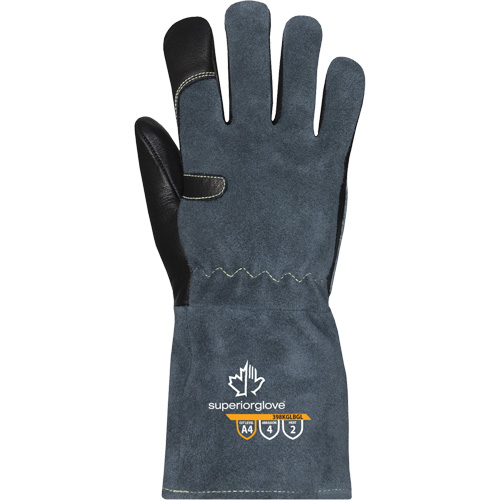 Gants de soudage MIG Endura 398KGLBGL, Cuir fleur de vache, Taille T-petit NRZ Safety Inc.