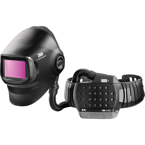 Masque de soudage &agrave; usage intensif Speedglas G5-01 avec syst&egrave;me de respirateur d'&eacute;puration d'air propuls&eacute; Adflo, Masque de soudage, Pile Lithium-ion NRZ Safety Inc.