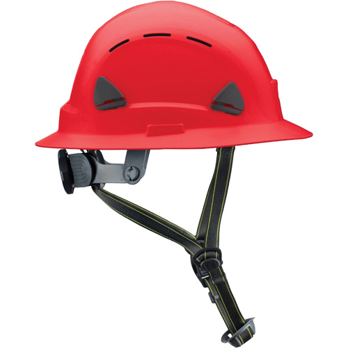 Fibre Metal Climbing Style Helmet with Full Brim, Meets CSA Type 2, Ratchet Suspension, Vented NRZ Safety Inc.