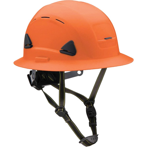 Fibre Metal Climbing Style Helmet with Full Brim, Meets CSA Type 2, Ratchet Suspension, Vented NRZ Safety Inc.