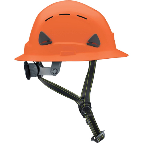 Fibre Metal Climbing Style Helmet with Full Brim, Meets CSA Type 2, Ratchet Suspension, Vented NRZ Safety Inc.