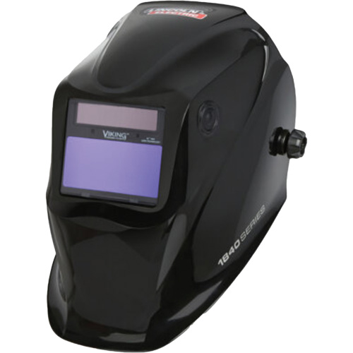 Masque de soudage auto-assombrissant VIKING de s&eacute;rie 1840, Teinte 7 - 13, Noir NRZ Safety Inc.