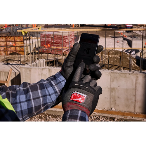 High-Dexterity Anti-Vibration Gloves, Size Small, Synthetic Palm NRZ Safety Inc.
