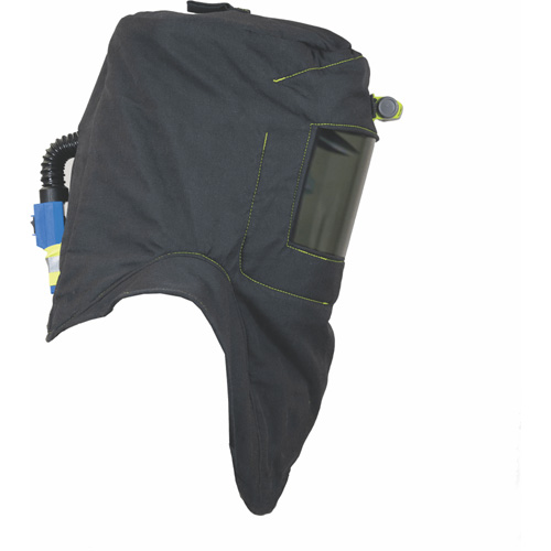 Cagoule de protection contre l'arc &eacute;lectrique TCG, Noir, 40 cal/cm², ANSI Z87.1/ASTM F1506/ASTM F1959/ASTM F2178/R&eacute;pond ou surpasse la norme CSA Z462/NFPA 70E, 4 Arc &eacute;lectrique EPI cat&eacute;gorie niveau NRZ Safety Inc.