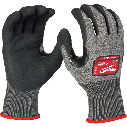 High-Dexterity Gloves, Size Large, 18 Gauge, Nitrile Coated, Polyethylene Shell, ANSI/ISEA 105 Level 5 NRZ Safety Inc.