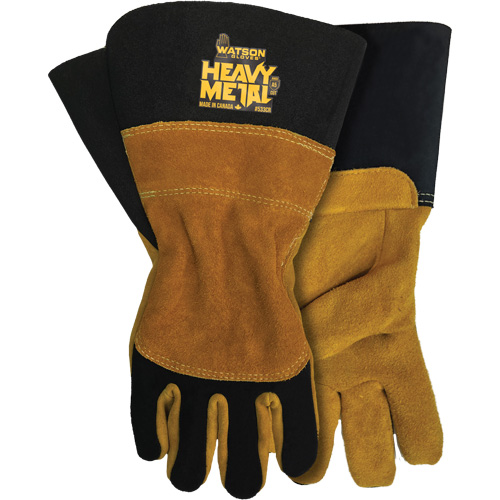 Black Velvet Mig/Stick Welding Gloves, Grain Elkhide, Size Small NRZ Safety Inc.