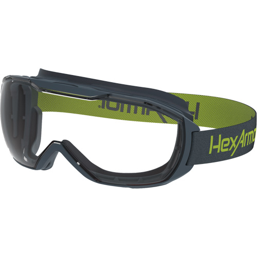 MX500 Safety Goggles, Clear Lens, Anti-Fog/Anti-Scratch, Indirect Vent NRZ Safety Inc.