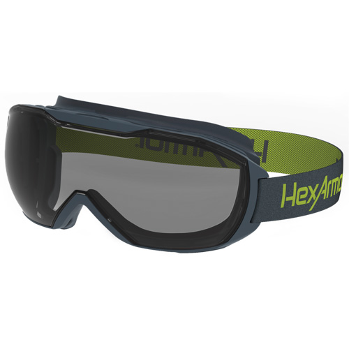 Lunettes &agrave; coque de s&eacute;curit&eacute; MX500, Lentille Gris, Antibu&eacute;e/Anti-&eacute;gratignures, Ventilation Indirecte NRZ Safety Inc.
