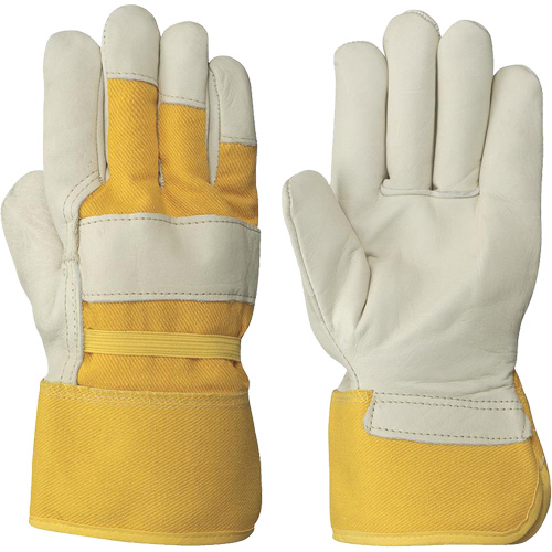 Women's Insulated Cow Grain Gloves, One Size, Grain Cowhide Palm, Fleece Inner Lining NRZ Safety Inc.
