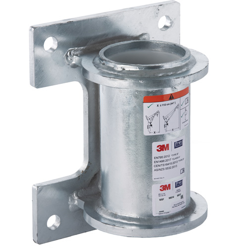 DBI-SALA&reg; Confined Space Wall Mount Base, Galvanized NRZ Safety Inc.