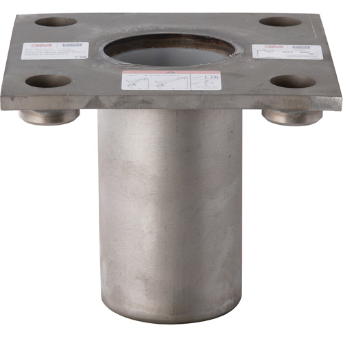 Base d'insertion principale en acier inoxydable avec plaque sup&eacute;rieure pour espace clos DBI-SALA NRZ Safety Inc.
