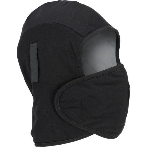 Doublure matelass&eacute;e ignifug&eacute;e Pioneer 766A pour casque de s&eacute;curit&eacute; avec embout buccal amovible, Noir/Gris, Coton/FR-Tech/Modacrylique/Nylon NRZ Safety Inc.