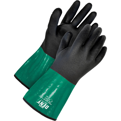 Chemical-Resistant Gloves with Cut-Resistant Lining, Size 11/2X-Large, 12" L, PVC NRZ Safety Inc.