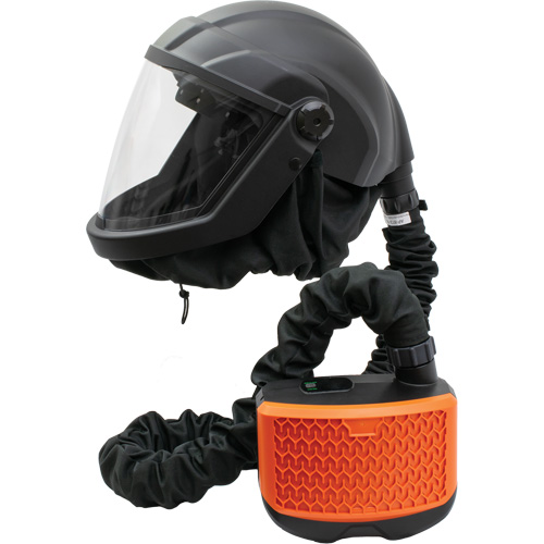 PEAKAIR DEFENDER Visor Powered Air-Purifying Respirator with Blower Kit, Facepiece Respirator, Lithium-Ion Battery NRZ Safety Inc.