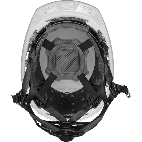 Casque de s&eacute;curit&eacute; &agrave; bordure avant BOLT, CSA type 2, Suspension Rochet, Ventil&eacute; NRZ Safety Inc.