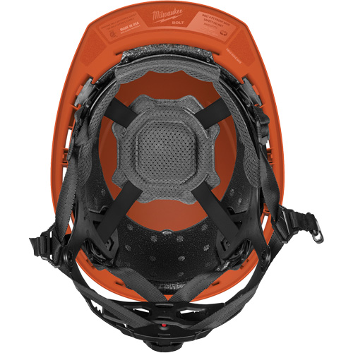 Casque de s&eacute;curit&eacute; &agrave; bordure avant BOLT, R&eacute;pond aux normes CSA type 2, Suspension Rochet, Non ventil&eacute; NRZ Safety Inc.