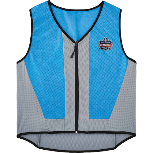 Chill-Its 6667 Wet Evaporative Cooling Vest with Zipper Closure, 5X-Large, Blue NRZ Safety Inc.