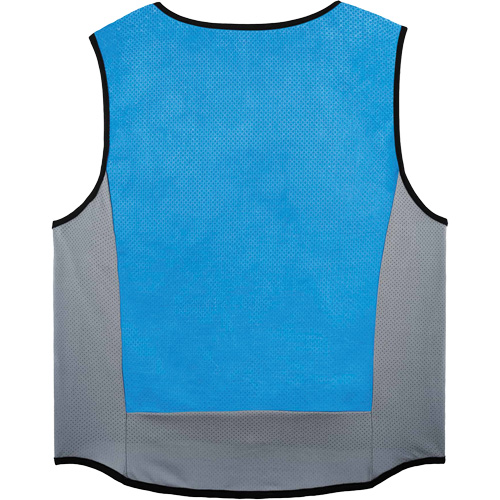 Chill-Its 6667 Wet Evaporative Cooling Vest with Zipper Closure, 5X-Large, Blue NRZ Safety Inc.