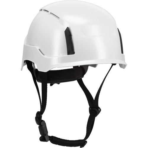 North&reg; RZRBack Industrial Climbing Helmet, Meets CSA Type 2, Ratchet Suspension, Vented NRZ Safety Inc.