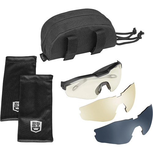 MY6 Safety Glasse Eyeshield Kit, Clear/Copper/Smoke Lens, Anti-Fog/Anti-Scratch, ANSI Z87+ NRZ Safety Inc.