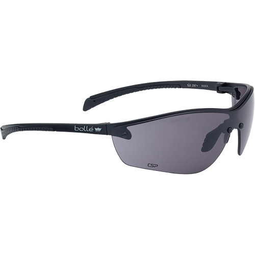 Lunettes de s&eacute;curit&eacute; BSSI Silium+, Lentille Fum&eacute;e/Gris, Antibu&eacute;e/Anti-&eacute;gratignures, ANSI Z87+ NRZ Safety Inc.