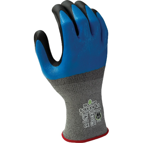 Gants r&eacute;sistant &agrave; la coupe 376, 8/Grand, R&ecirc;vetement Nitrile/Mousse de nitrile, Calibre 13, Enveloppe en Polyester/Acier inoxydable NRZ Safety Inc.