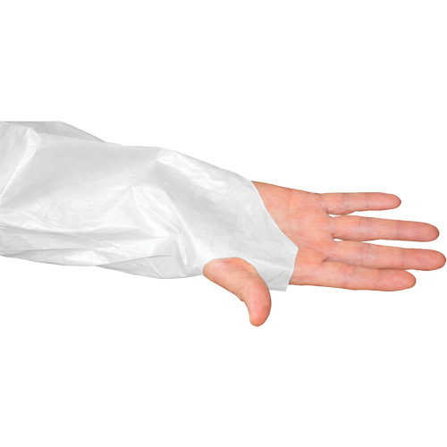 CoverMe Gown with Thumbholes, One Size, White, Polyethylene NRZ Safety Inc.