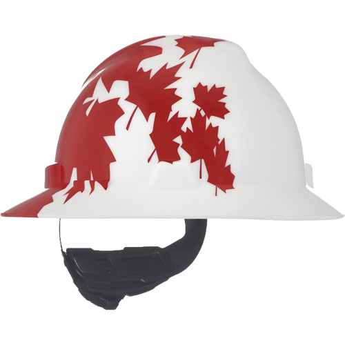 Casque de protection V-Gard &agrave; fentes s&eacute;rie Canadian Freedom, Suspension Rochet, Non ventil&eacute; NRZ Safety Inc.