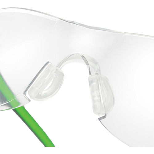 Adapt Lite Grey/Green Safety Glasses, Clear Lens, Anti-Fog/Anti-Scratch, ANSI Z87+/Meets/Exceeds CSA Z94.3 NRZ Safety Inc.