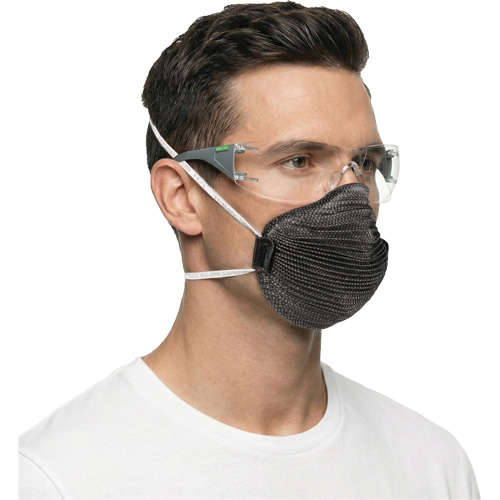 Adapt Lite Grey/Green Safety Glasses, Clear Lens, Anti-Fog/Anti-Scratch, ANSI Z87+/Meets/Exceeds CSA Z94.3 NRZ Safety Inc.