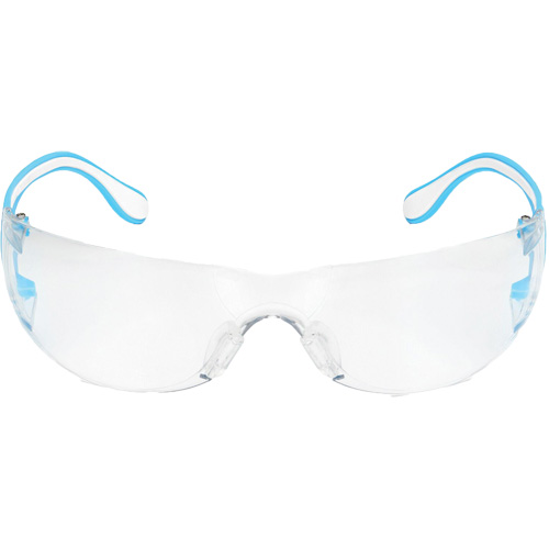 Adapt Lite Blue/White Safety Glasses, Clear Lens, Anti-Fog/Anti-Scratch, ANSI Z87+/Meets/Exceeds CSA Z94.3 NRZ Safety Inc.