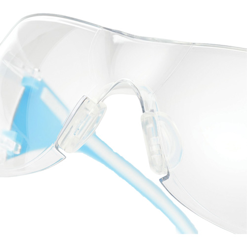 Adapt Lite Blue/White Safety Glasses, Clear Lens, Anti-Fog/Anti-Scratch, ANSI Z87+/Meets/Exceeds CSA Z94.3 NRZ Safety Inc.