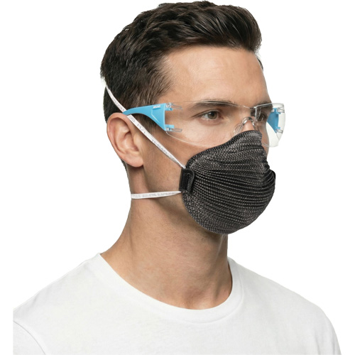 Adapt Lite Blue/White Safety Glasses, Clear Lens, Anti-Fog/Anti-Scratch, ANSI Z87+/Meets/Exceeds CSA Z94.3 NRZ Safety Inc.