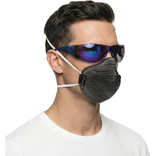 Adapt Lite Safety Glasses, Blue Mirror Lens, Anti-Fog/Anti-Scratch, ANSI Z87+/Meets/Exceeds CSA Z94.3 NRZ Safety Inc.