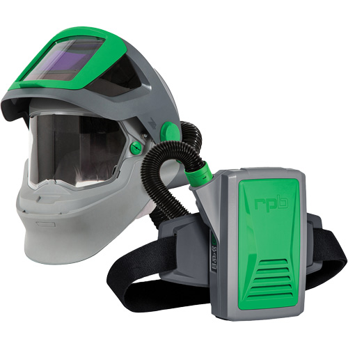 Respirateur de soudage Z4 avec joint de menton FR et APR motoris&eacute; PX5, Respirateur &agrave; masque/Masque de soudage NRZ Safety Inc.