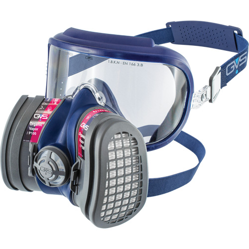 Respirateur &agrave; profil bas Elipse Integra OV-P100 NIOSH avec filtres de rechange, &eacute;lastom&egrave;re/Thermoplastique, Moyen/grand NRZ Safety Inc.