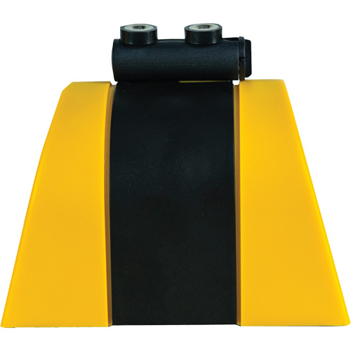 Syst&egrave;me de barri&egrave;re de s&eacute;curit&eacute; HAZLOK, Plastique, Fixation magn&eacute;tique, 30', Ruban Noir et jaune NRZ Safety Inc.