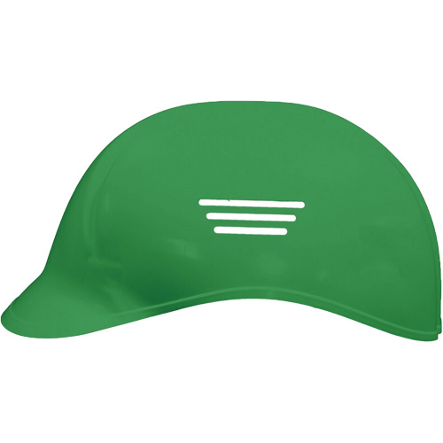 LIDGUARD&reg; Bump Cap with 4-Point Suspension, Pinlock Suspension, Green NRZ Safety Inc.