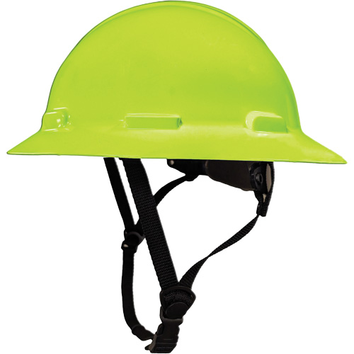 Casque de s&eacute;curit&eacute; &agrave; bordure compl&egrave;te LIDGUARD avec mentonni&egrave;re, R&eacute;pond aux normes CSA type 1, Suspension Rochet, Ventil&eacute; NRZ Safety Inc.