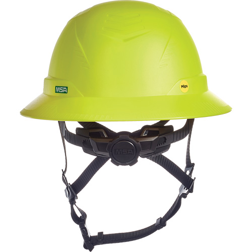 V-Gard H2&reg; Full Brim Safety Helmet with Mips&reg; Safety System, Ratchet Suspension, Non-Vented NRZ Safety Inc.