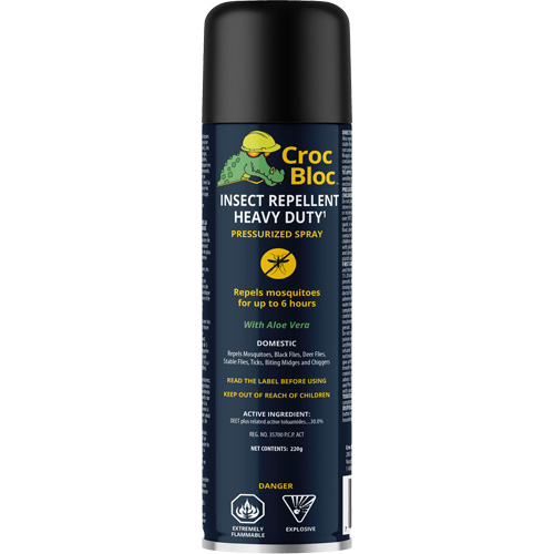 Heavy-Duty Insect Repellent, 30% DEET, Spray, 220 g NRZ Safety Inc.