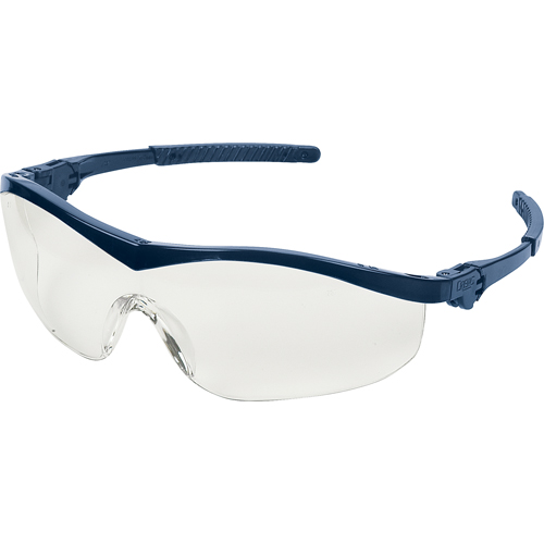 Storm&reg; Safety Glasses, Clear Lens, Anti-Scratch, ANSI Z87+ NRZ Safety Inc.