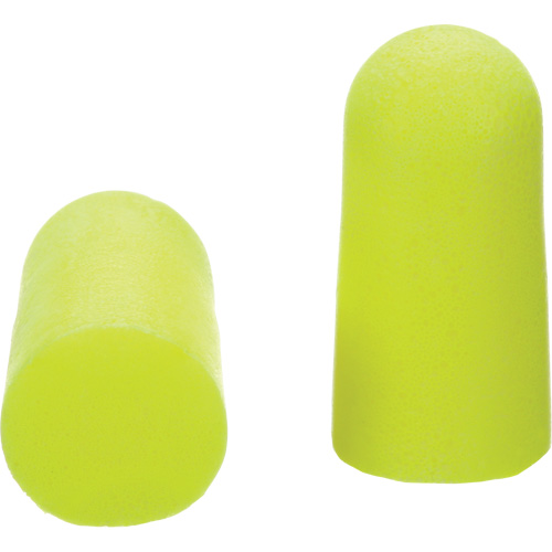 Bouchons d'oreilles n&eacute;on jaune E-A-Rsoft, Vrac - Sac en poly NRZ Safety Inc.