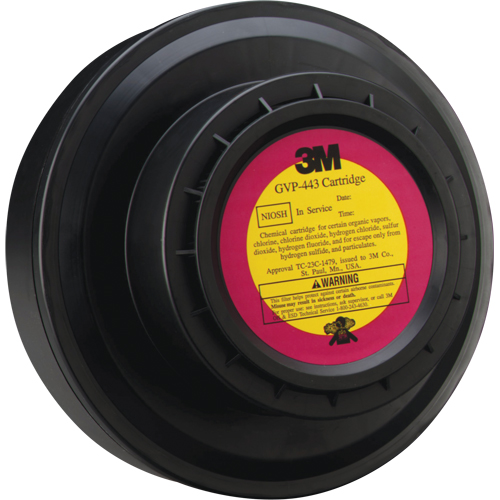 Cartouche pour appareils de protection respiratoire (APR) &agrave; &eacute;puration d'air motoris&eacute;, Gaz acide/Vapeur organique, Paquet de 1 NRZ Safety Inc.