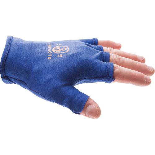 Doublures antichocs pour gants sans doigts, main gauche, 6/T-petit, Paume en Synth&eacute;tique, Poignet &agrave; enfiler NRZ Safety Inc.