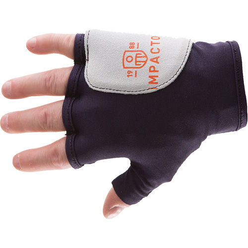 Gants de protection sans doigts paume/c&ocirc;t&eacute;, droit, T-petit, Paume en Su&egrave;de, Poignet &agrave; enfiler NRZ Safety Inc.